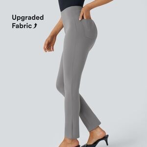 HALARA Flex High Waisted Pocket Tapered Work Pants